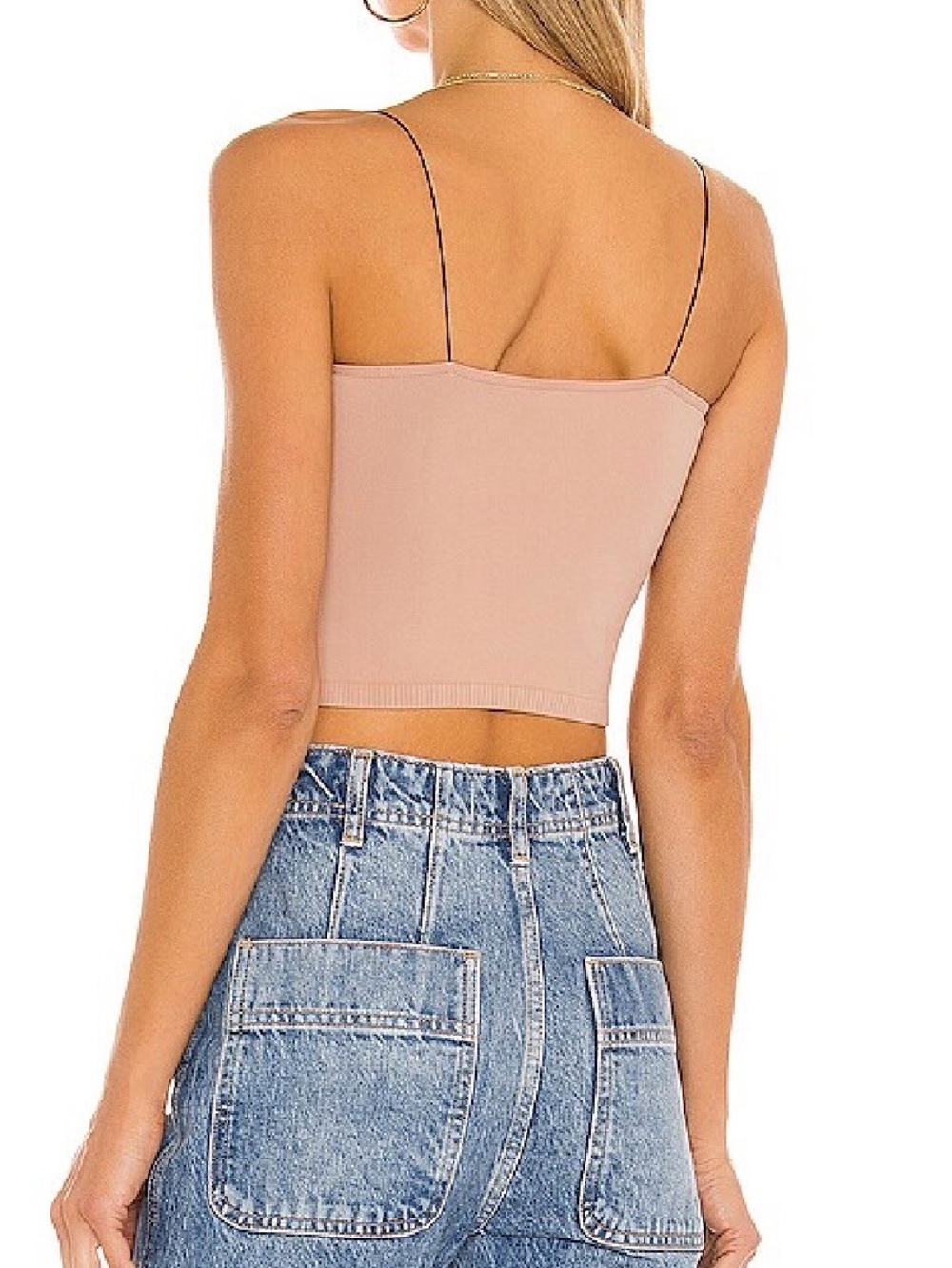 Free People Ribbed V-Neck Brami - Picture 3 of 6